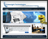 Crimesight Technologies Website Design