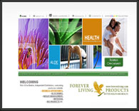 Forever Living Website Design