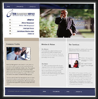 Risk Management Website Design