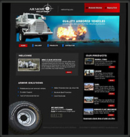 Armor Solutions Website Design
