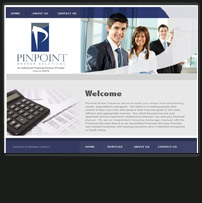 Pinpoint Broker Solutions Website Design